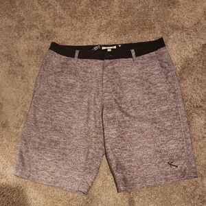LOST  Gray Casual Shorts